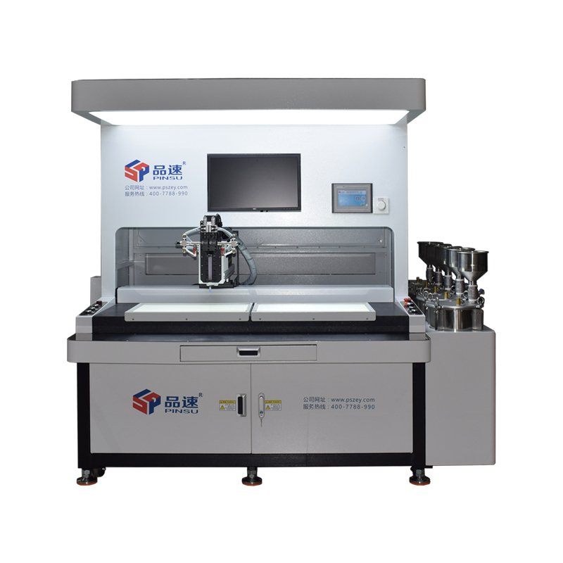 5桶視覺點膠機（帶底部光源）